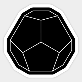 Docadehedron Sticker